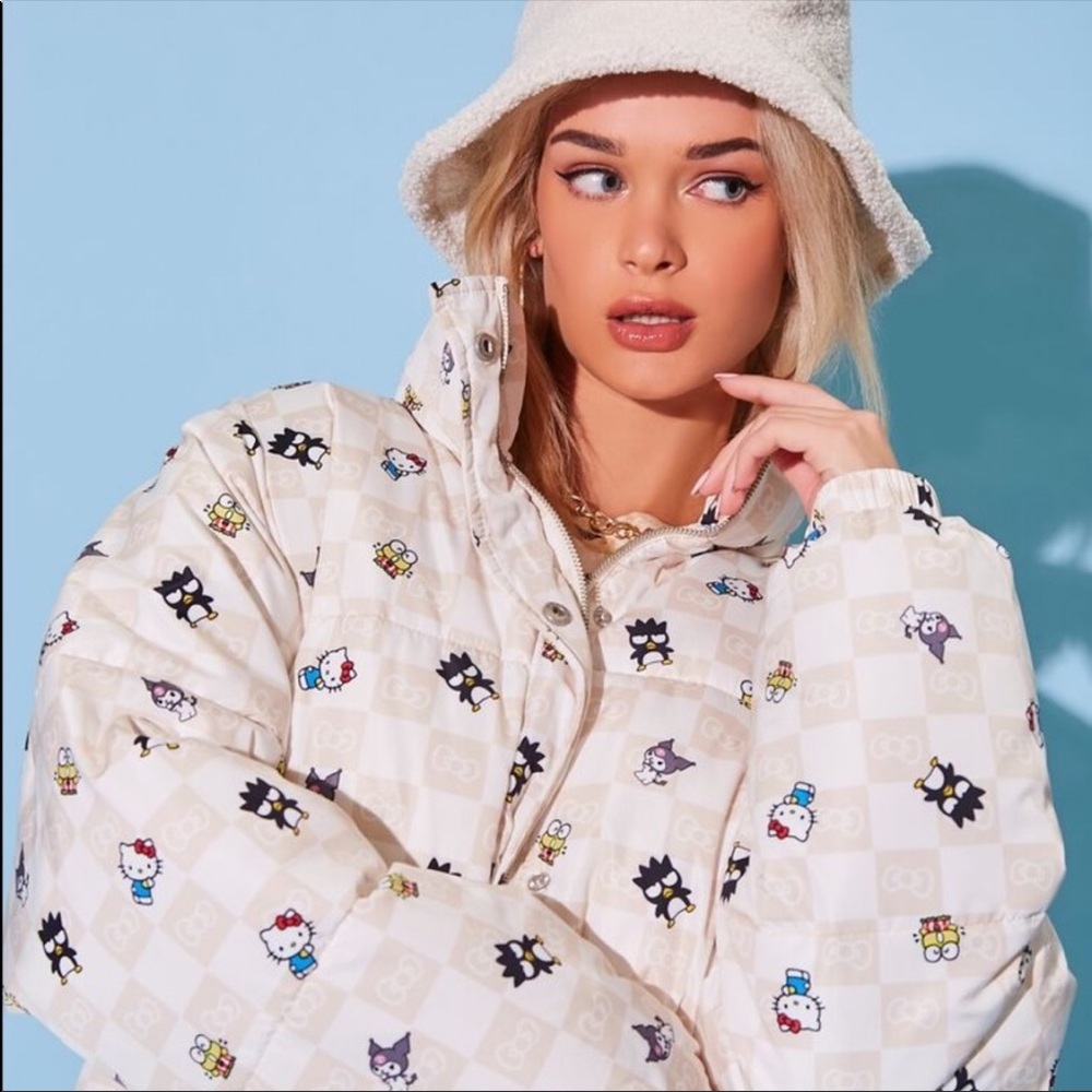 Hello Kitty x Forever 21 Tik Tok puffer